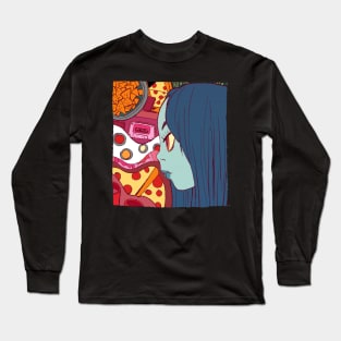 The pop punk girl 1 Long Sleeve T-Shirt